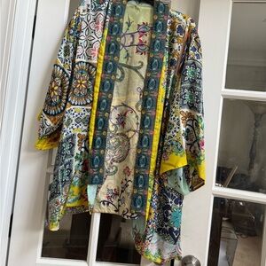 Johnny was silk reversible kimono XL